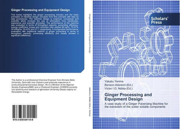 Produktbild: Ginger Processing and Equipment Design