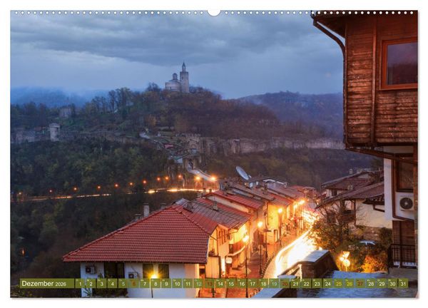 Produktbild: Veliko Tarnovo - Die romantischste Stadt Bulgariens (hochwertiger Premium Wandkalender 2026 DIN A2 quer), Kunstdruck in Hochglanz