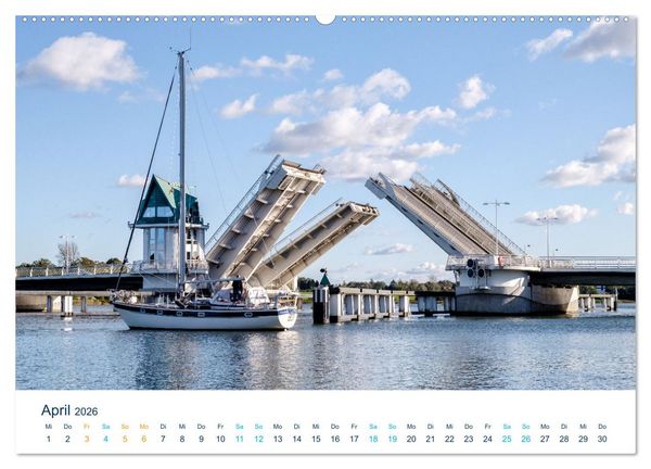 Produktbild: Die Schlei - Segelrevier und Naherholungsgebiet (Wandkalender 2026 DIN A2 quer), CALVENDO Monatskalender