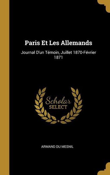 Produktbild: Paris Et Les Allemands