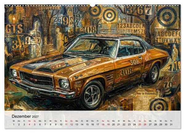Produktbild: Steroide auf vier R&auml;dern (hochwertiger Premium Wandkalender 2027 DIN A2 quer), Kunstdruck in Hochglanz