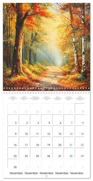 Produktbild: Artistic Paths (Wall Calendar 2026 12 &times; 12 Inch) CALVENDO 12 Month Wall Calendar