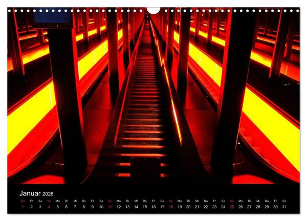 Produktbild: Gute Nacht - Ruhrgebiet! (Wandkalender 2026 DIN A3 quer), CALVENDO Monatskalender