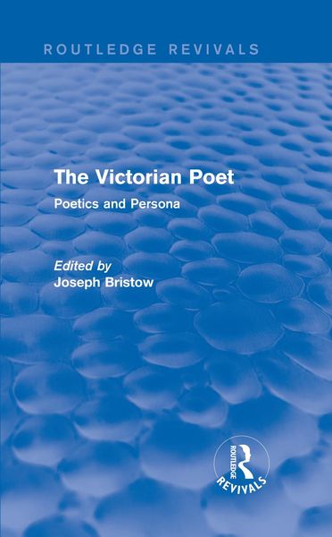 Produktbild: The Victorian Poet (Routledge Revivals)