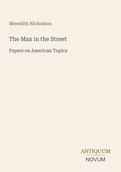 Produktbild: The Man in the Street