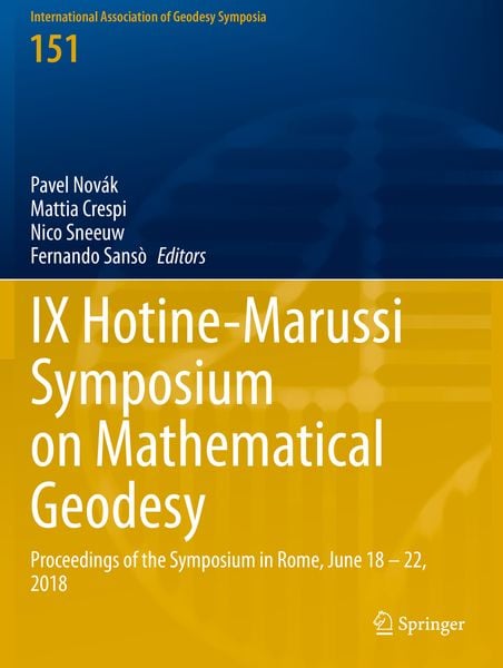 Produktbild: IX Hotine-Marussi Symposium on Mathematical Geodesy