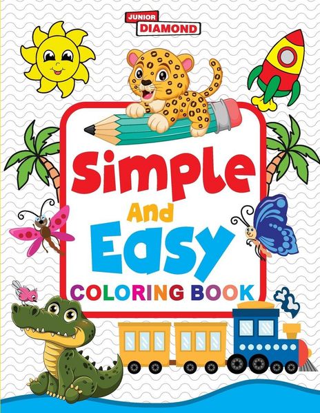 Produktbild: Simple and Easy Colouring Book