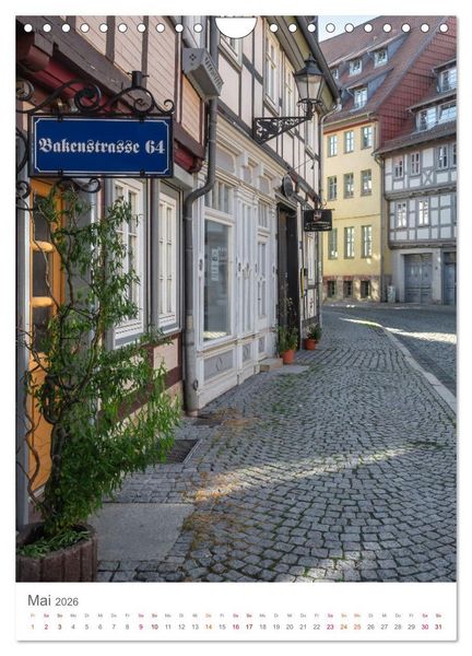 Produktbild: Fachwerk in Halberstadt (Wandkalender 2026 DIN A4 hoch), CALVENDO Monatskalender