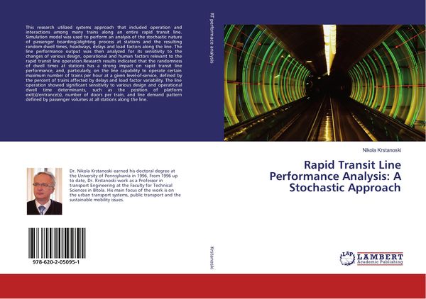 Produktbild: Rapid Transit Line Performance Analysis: A Stochastic Approach