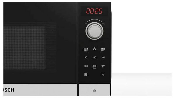 Produktbild: Bosch Haushalt Serie 2 Mikrowelle Schwarz 800W