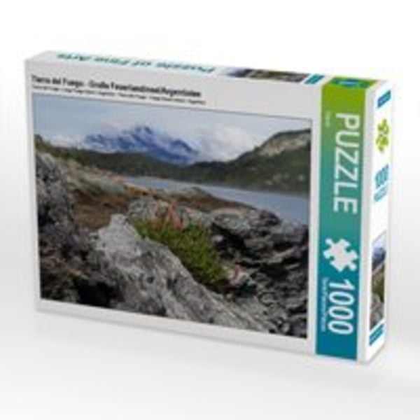 CALVENDO Puzzle Tierra del Fuego - Große Feuerlandinsel/Argentinien 1000 Teile Lege-Größe 64 x 48 cm Foto-Puzzle Bild von Flori0