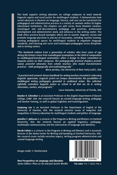 Produktbild: Linguistic Justice on Campus
