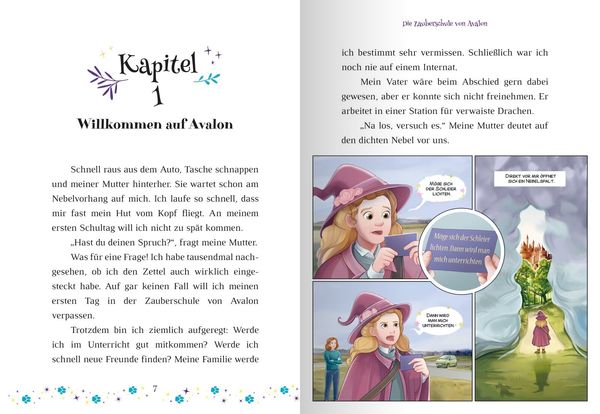 Produktbild: Die Zauberschule von Avalon &ndash; Katzen, Pannen & Co.