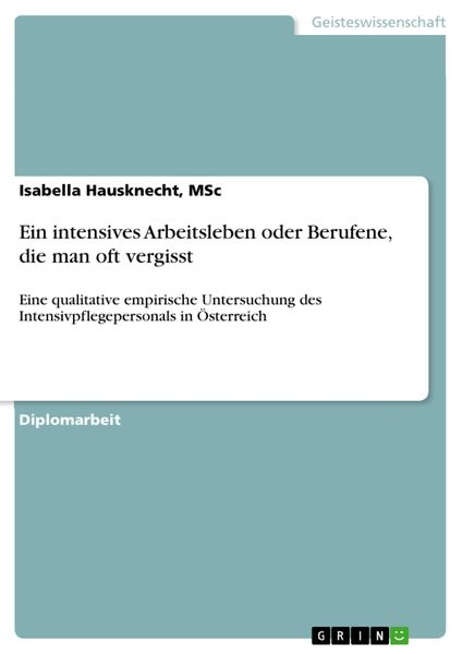 Produktbild: Ein intensives Arbeitsleben oder Berufene, die man oft vergisst