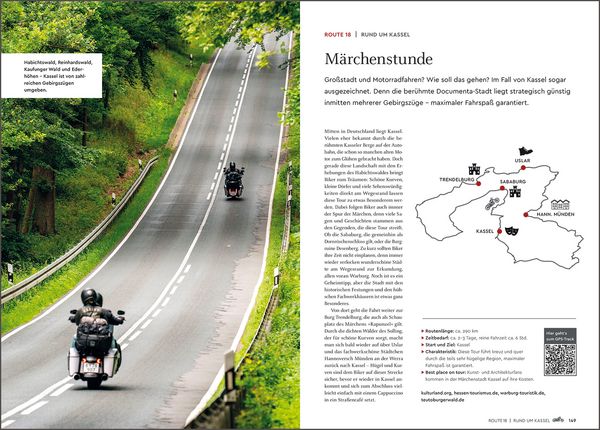 Produktbild: KUNTH Abgefahren, Unentdeckte Bikertouren in Deutschland