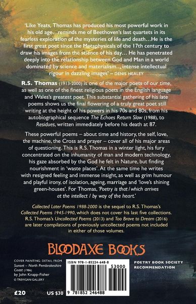 Produktbild: Collected Later Poems