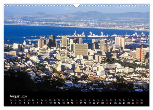 Produktbild: Kapstadt, Winelands und Garden Route (Wandkalender 2026 DIN A3 quer), CALVENDO Monatskalender
