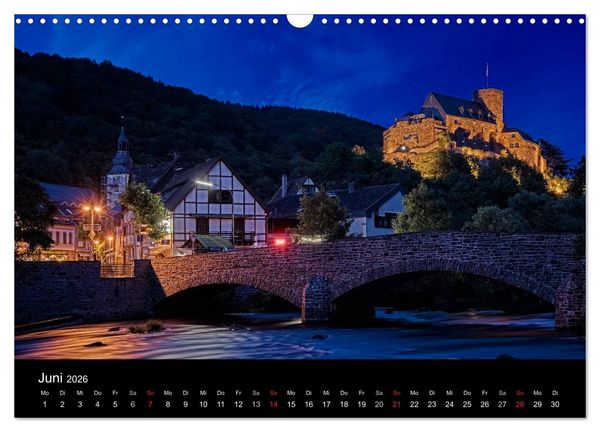 Produktbild: N&auml;chtliche St&auml;dte (Wandkalender 2026 DIN A3 quer), CALVENDO Monatskalender