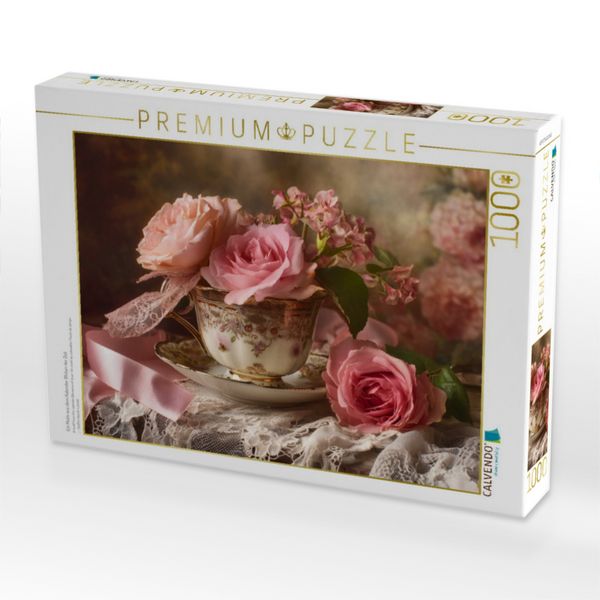 Produktbild: CALVENDO Puzzle Ein Motiv aus dem Kalender Bl&uuml;ten der Zeit | 1000 Teile Lege-Gr&ouml;&szlig;e 64x48cm Foto-Puzzle f&uuml;r gl&uuml;ckliche Stunden