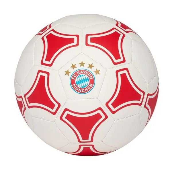 FC Bayern München Fußball - Weiß/Rot, Gr. 5