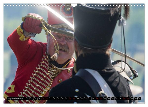 Produktbild: Waterloo - Juin 1815: la derni&egrave;re carte de Napol&eacute;on (Calendrier mural 2026 DIN A3 vertical), CALVENDO calendrier mensuel