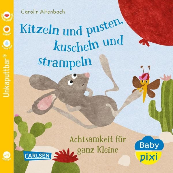 Baby Pixi (unkaputtbar) 106: Kitzeln und pusten, kuscheln und strampeln, Taschenbuch von Carolin Altenbach, Carlsen, 978-3-551-06221-5