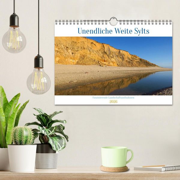 Produktbild: Unendliche Weite Sylts - Faszinierende Landschaftsaufnahmen (Wandkalender 2026 DIN A4 quer), CALVENDO Monatskalender