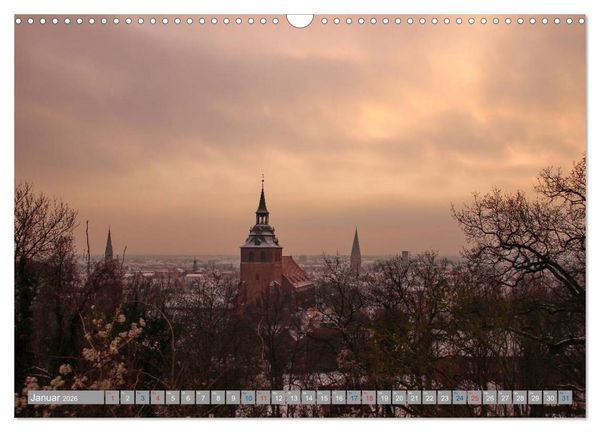 Produktbild: L&uuml;neburg - Eine mittelalterliche und romantische Hansestadt (Wandkalender 2026 DIN A3 quer), CALVENDO Monatskalender