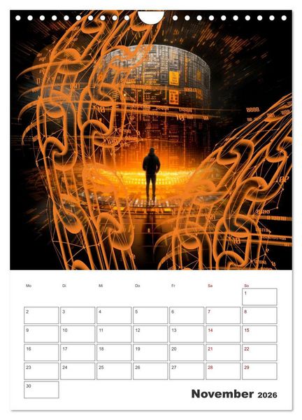 Produktbild: KRYPTO Cooler Terminplaner (Wandkalender 2026 DIN A4 hoch), CALVENDO Monatskalender