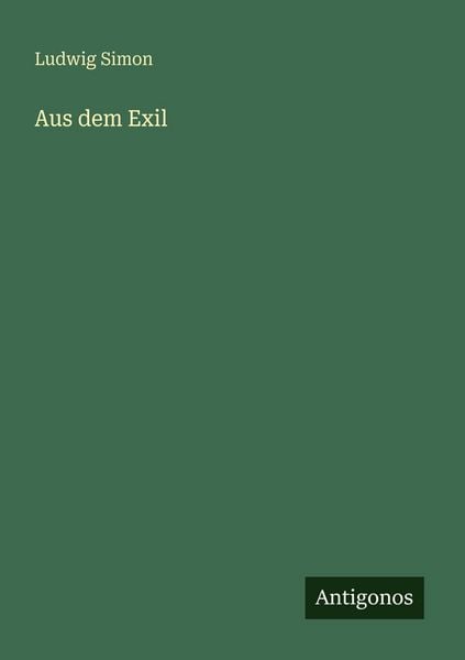 Produktbild: Aus dem Exil