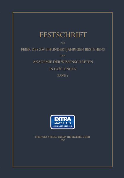 Produktbild: Festschrift zur Feier des zweihundertj&auml;hrigen Bestehens des Akademie der Wissenschaft in G&ouml;ttingen