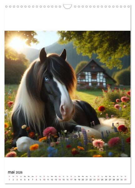 Produktbild: Cob irlandais (Calendrier mural 2026 DIN A3 horizontal), CALVENDO calendrier mensuel