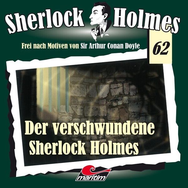 Produktbild: Sherlock Holmes - Der verschwundene Sherlock Holmes, 1 Audio-CD,1 Audio-CD