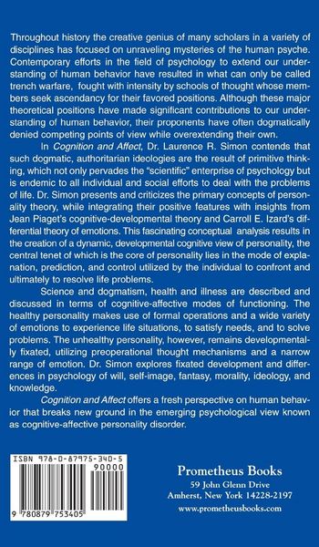 Produktbild: Cognition and Affect