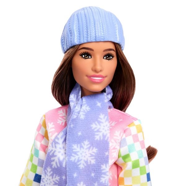 Produktbild: Barbie Snowboarderin Spielset