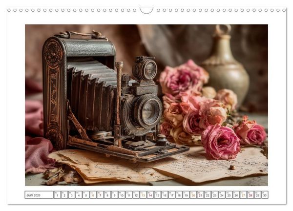Produktbild: Zeitgefl&uuml;ster (Wandkalender 2026 DIN A3 quer), CALVENDO Monatskalender