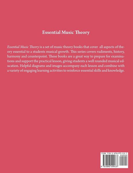 Produktbild: Essential Music Theory Answers 1-8