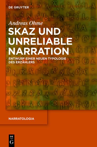 Produktbild: Skaz und Unreliable Narration