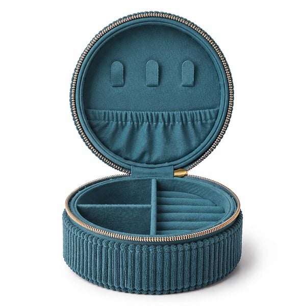 Produktbild: Aufbewahrungsbox Schmuck (petrol)