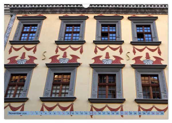 Produktbild: Fassadenreichtum in G&ouml;rlitz (Wandkalender 2026 DIN A3 quer), CALVENDO Monatskalender