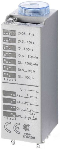 Finder 85.02.8.240.0000 85.02.8.240.0000 Zeitrelais Multifunktional 230 V/AC 1 St. Zeitbereich: 0.05 s - 100 h 2 Wechsle