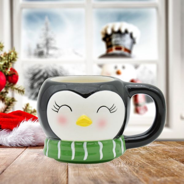 Produktbild: Tr&ouml;tsch Wintertasse Pinguin gro&szlig;