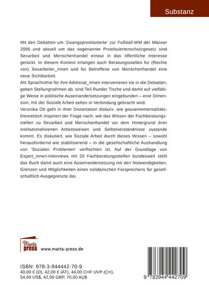 Produktbild: Soziale Arbeit - Sexarbeit - Menschenhandel
