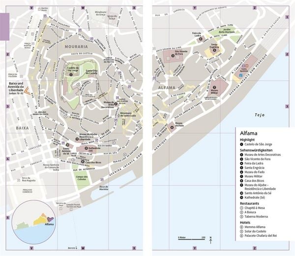 Produktbild: Vis-&agrave;-Vis Reisef&uuml;hrer Lissabon