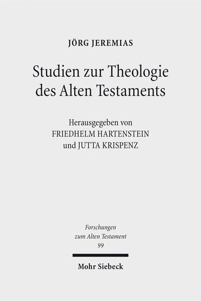Produktbild: Studien zur Theologie des Alten Testaments