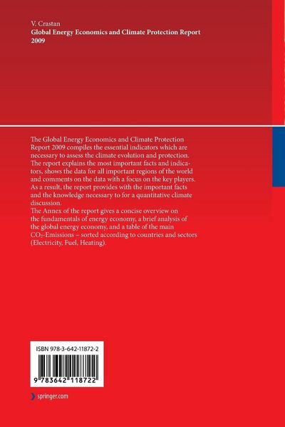 Produktbild: Global Energy Economics and Climate Protection Report 2009