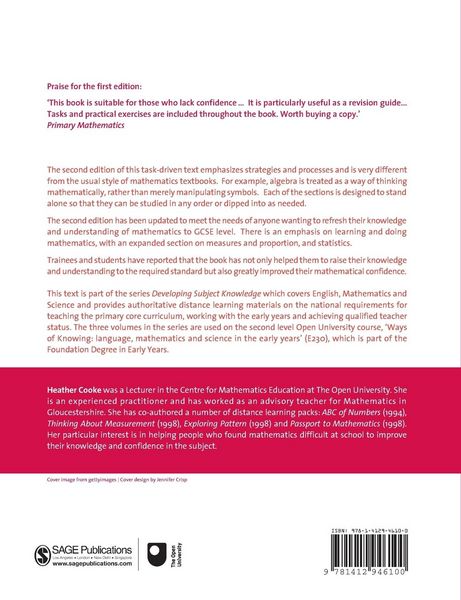 Produktbild: Mathematics for Primary and Early Years