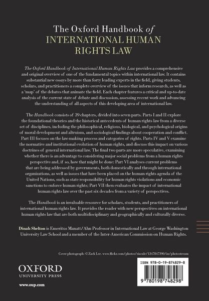 Produktbild: The Oxford Handbook of International Rights Law