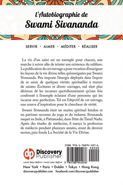 Produktbild: L'Autobiographie de Swami Sivananda