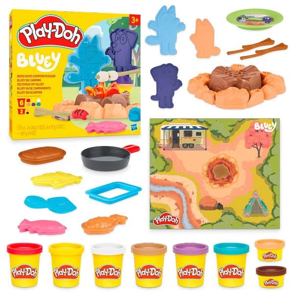 Produktbild: Play-Doh Zeltspa&szlig; mit Bluey